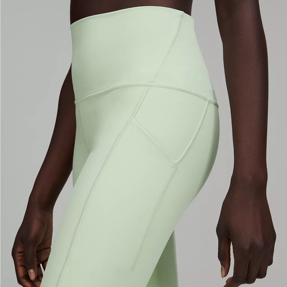 Lululemon Align High-Rise Pant with Pockets 25” - Size 10 - Creamy Mint - Picture 5 of 12
